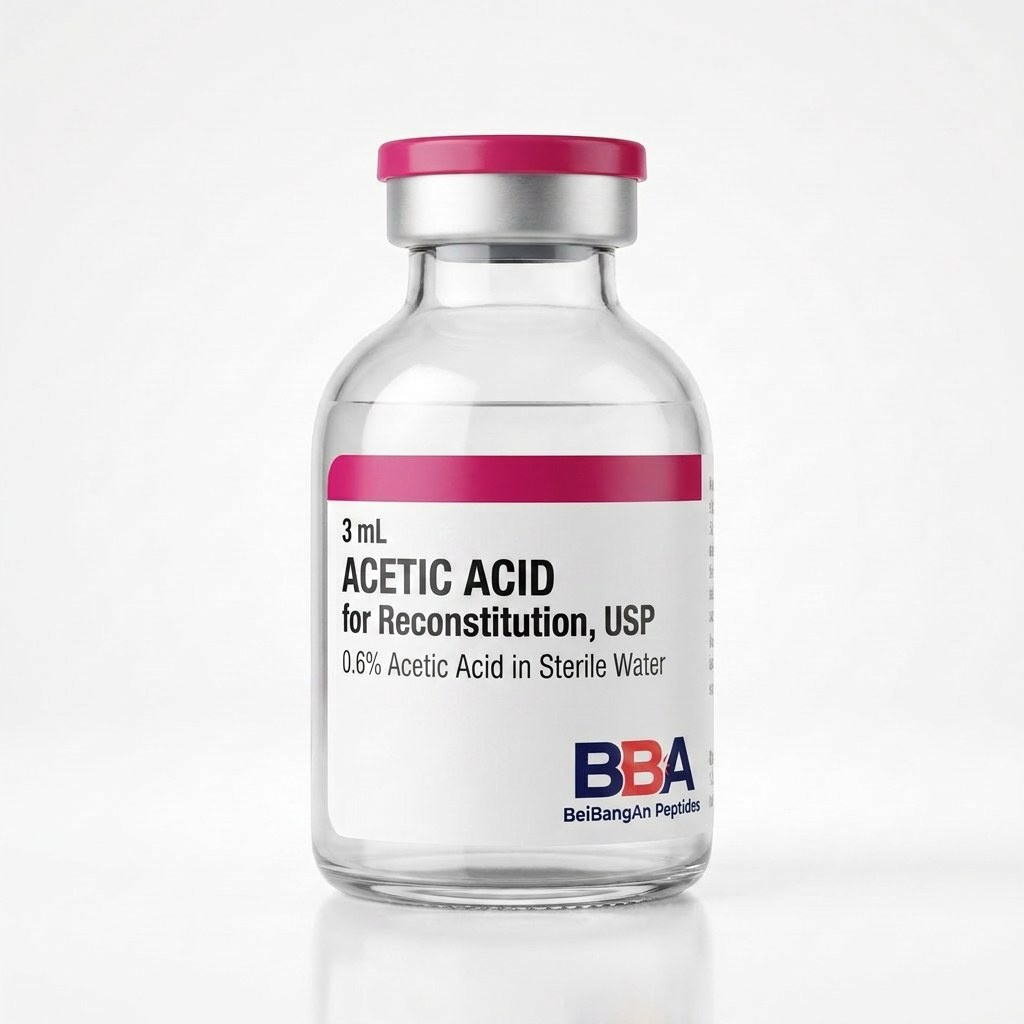Acetic Acid Water 0.6% research vial