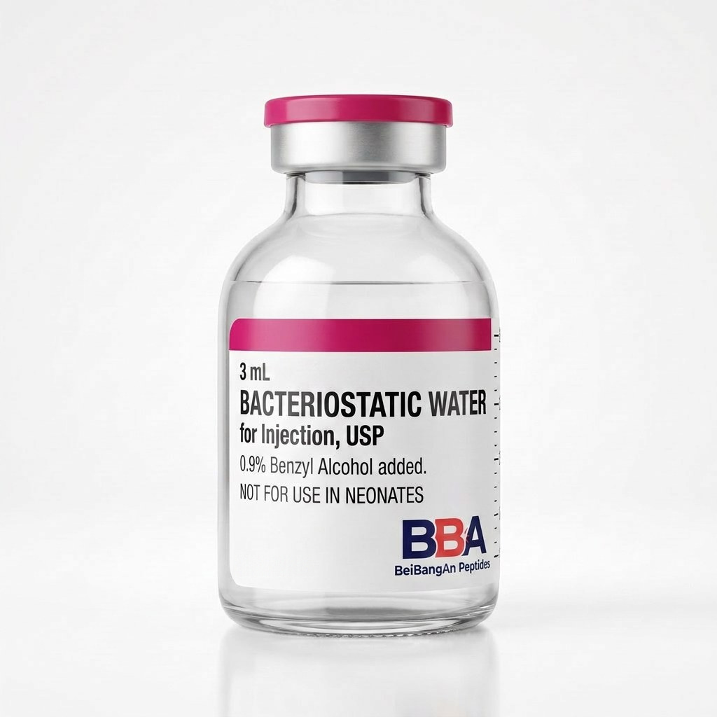 Bacteriostatic Water 0.9% research vial