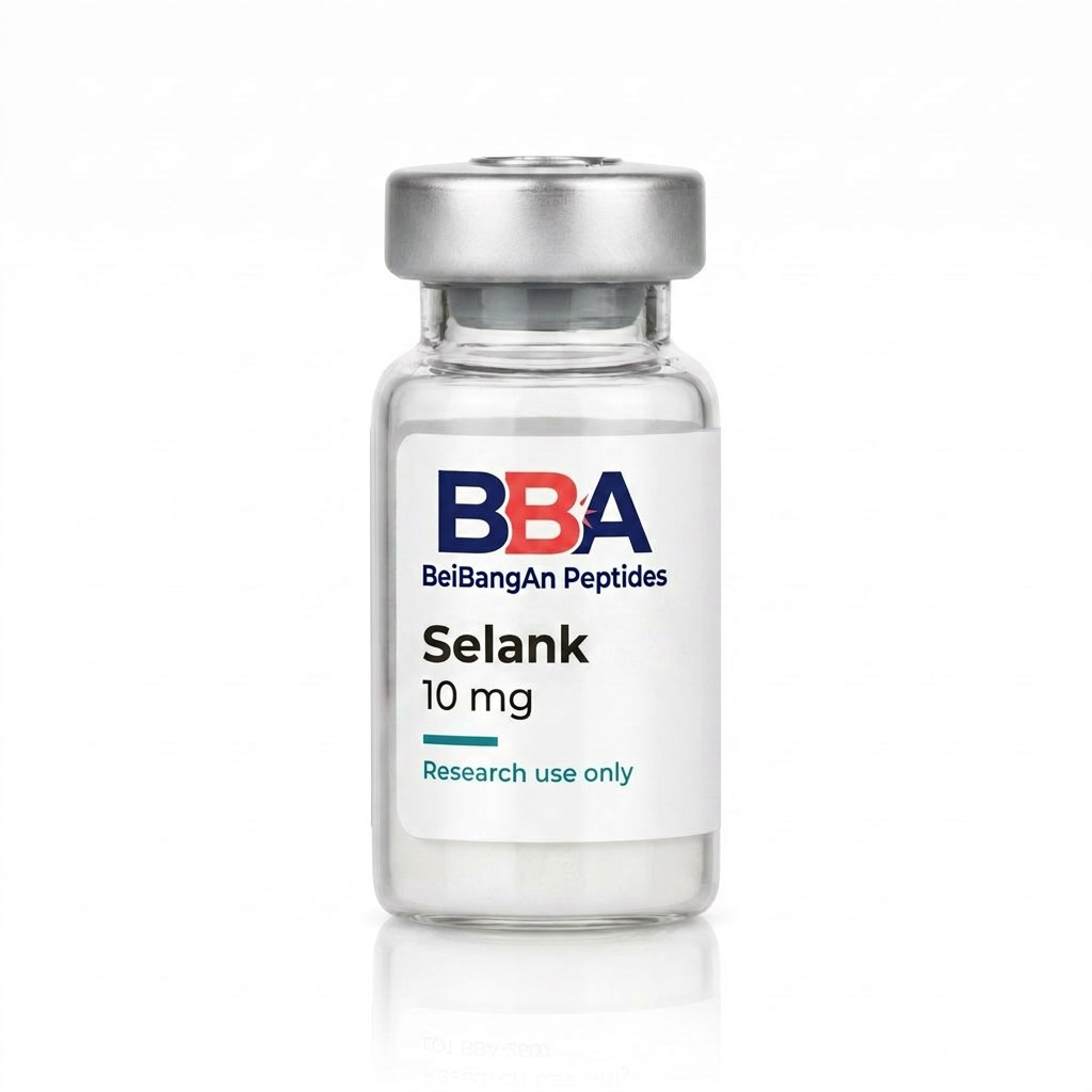 Selank research vial