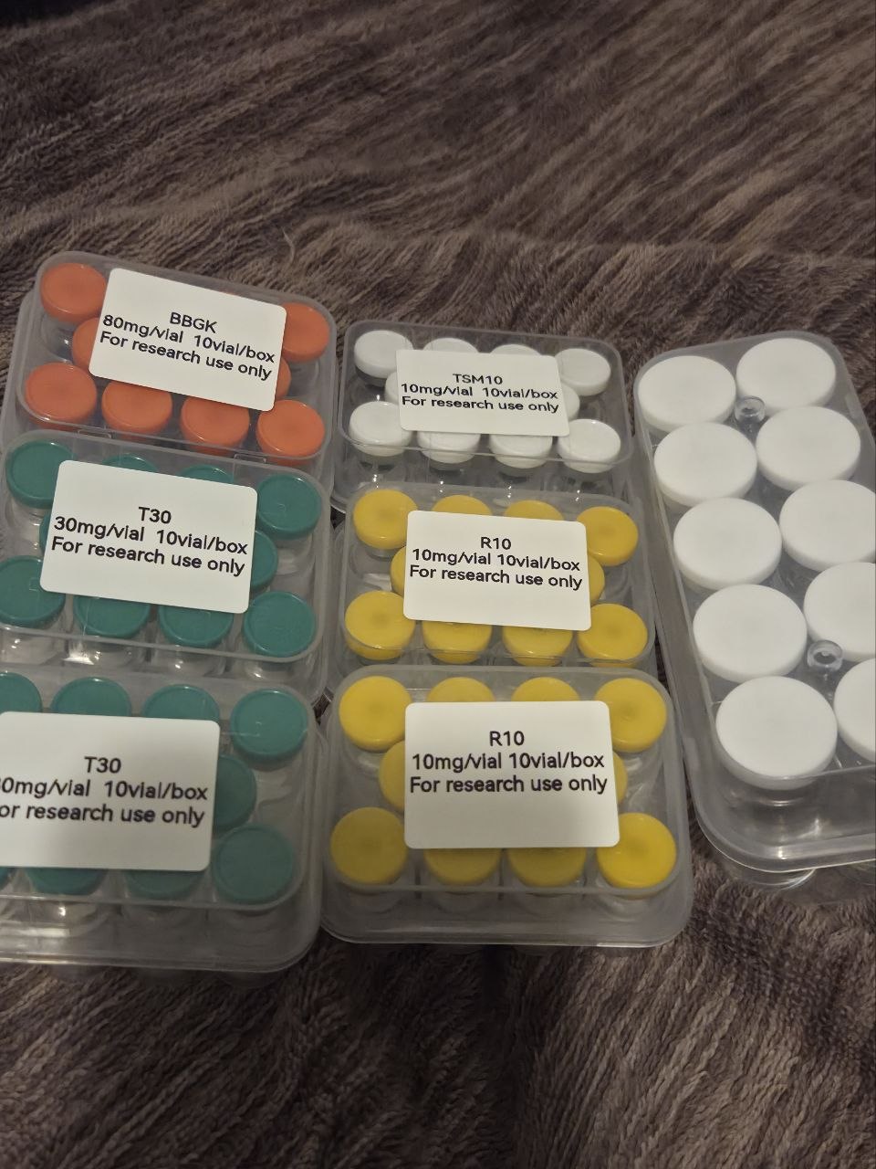 A landed order of assorted BeiBangAn kits