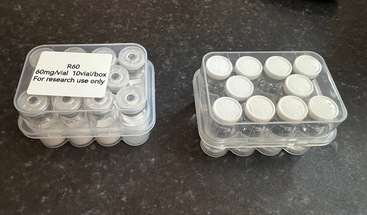 A buyer's landed BBA Peptides order