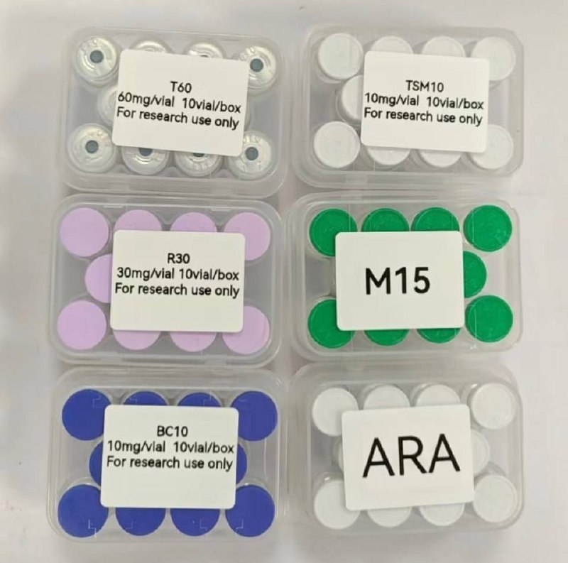 A buyer's landed BBA Peptides order