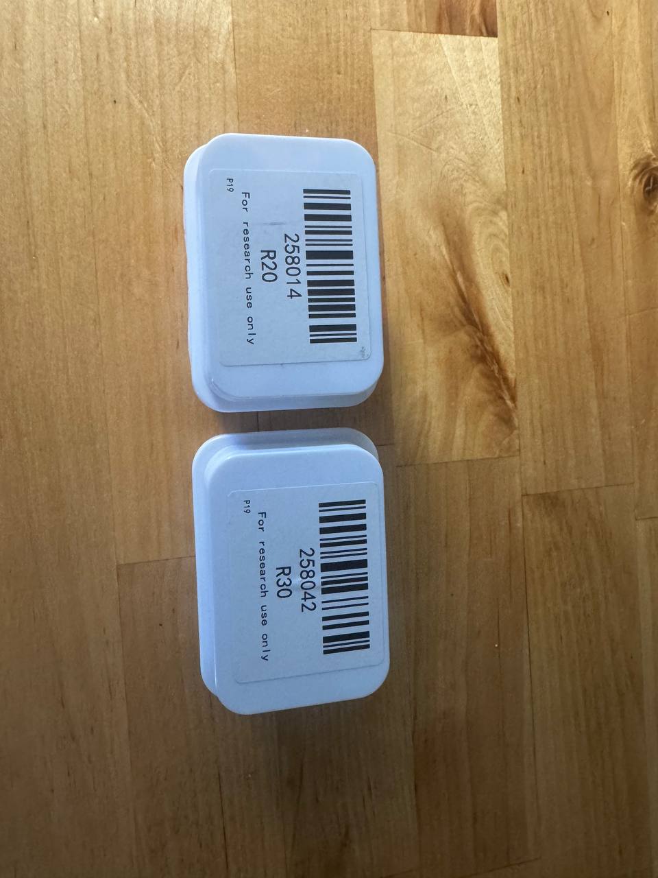 A buyer's landed BBA Peptides order