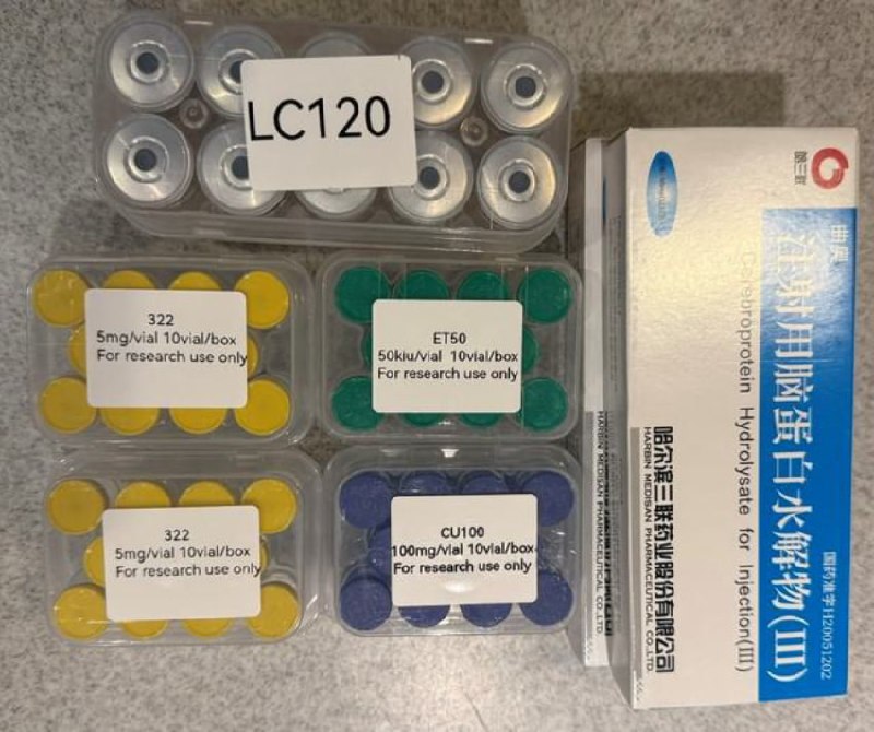 A buyer's landed BBA Peptides order